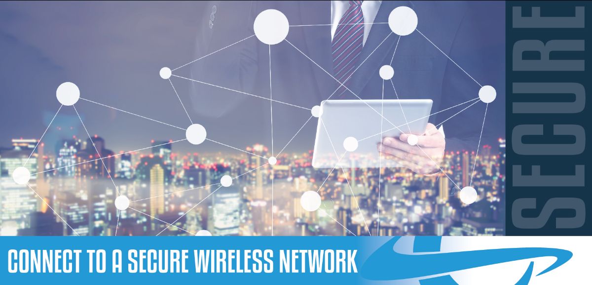 connect to a secure wireless network
