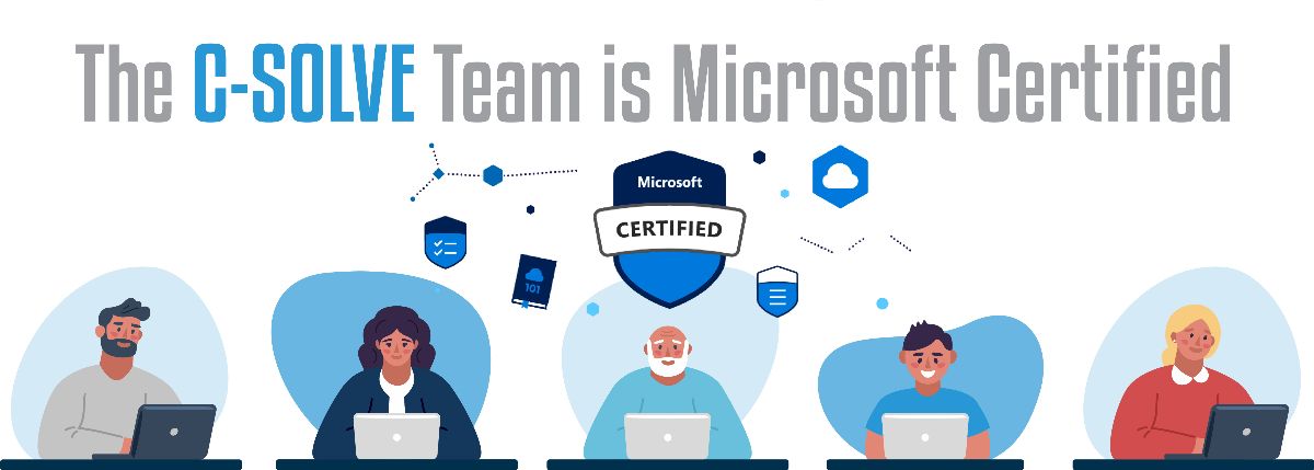 The csolve team is microsoft certified