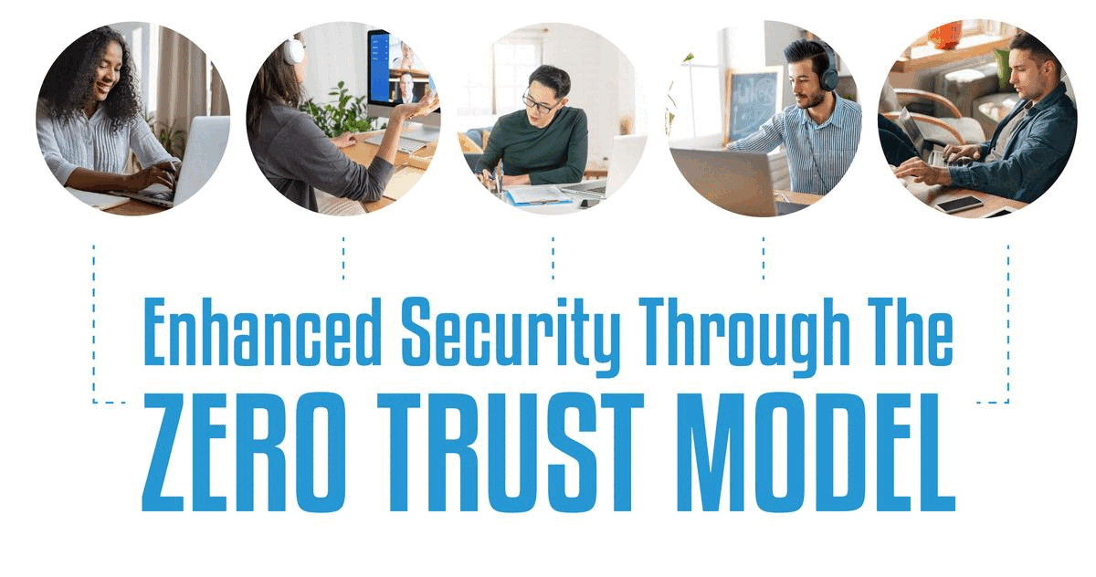 enhanced security through the zero trust model